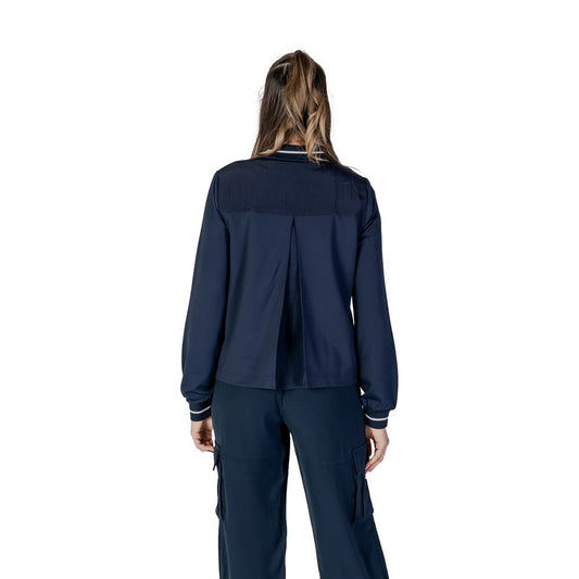 Blue Viscose Sweater