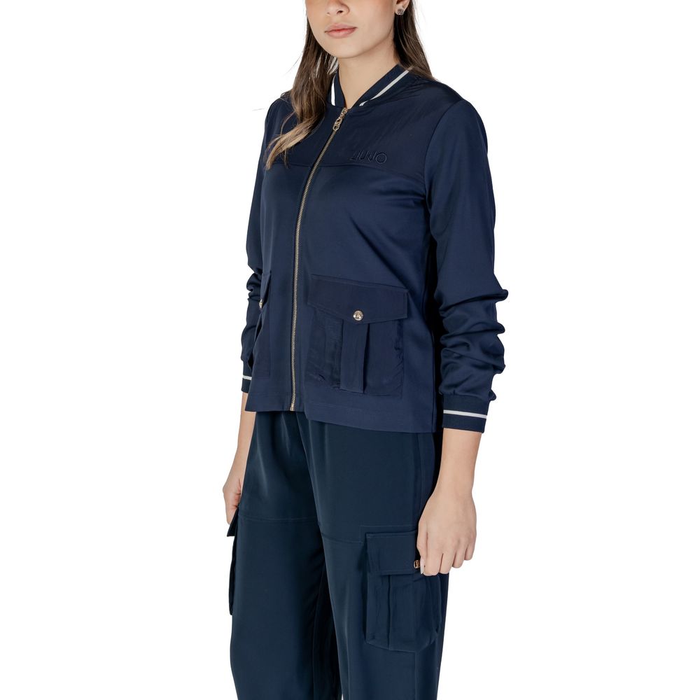 Blue Viscose Sweater