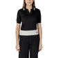 Black And White Viscose Tops & T-Shirt