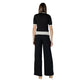 Black And White Viscose Tops & T-Shirt