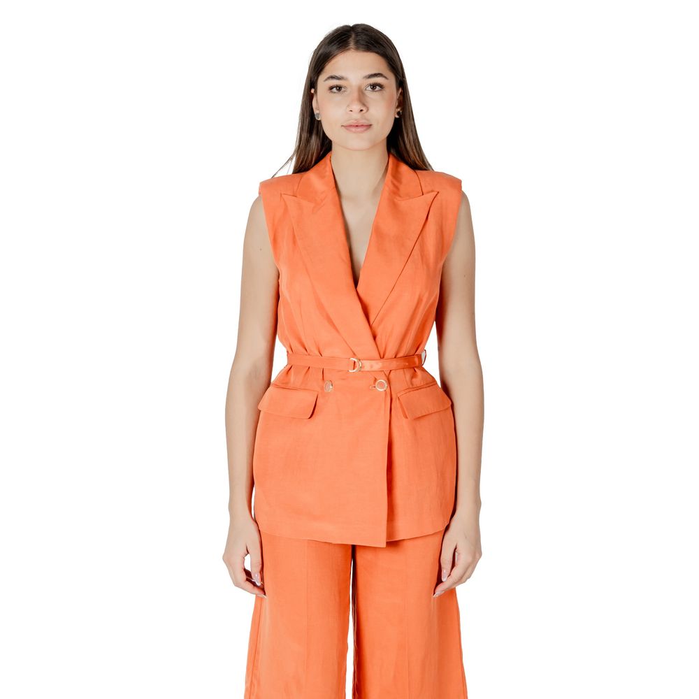 Orange Lyocell Vest