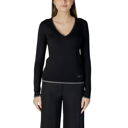 Black Viscose Tops & T-Shirt