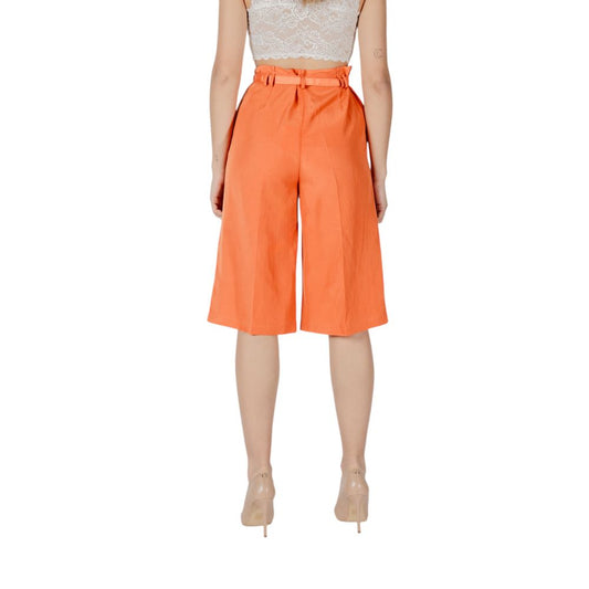 Orange Lyocell Short