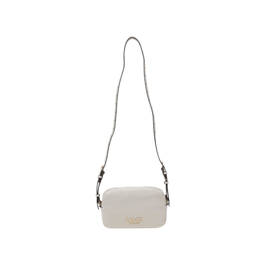 Cream Polyethylene Handbag