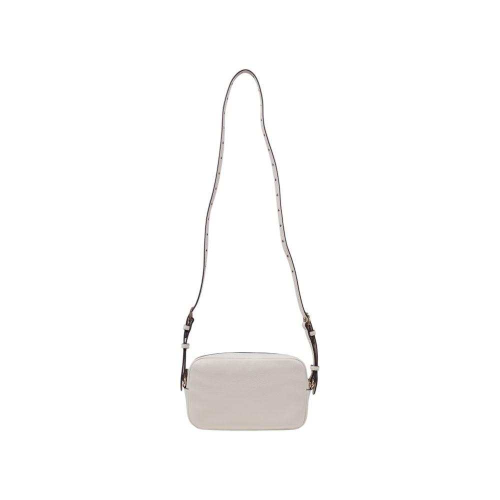 Cream Polyethylene Handbag