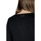 Black Viscose Cardigan