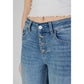 Blue Cotton Jeans & Pant