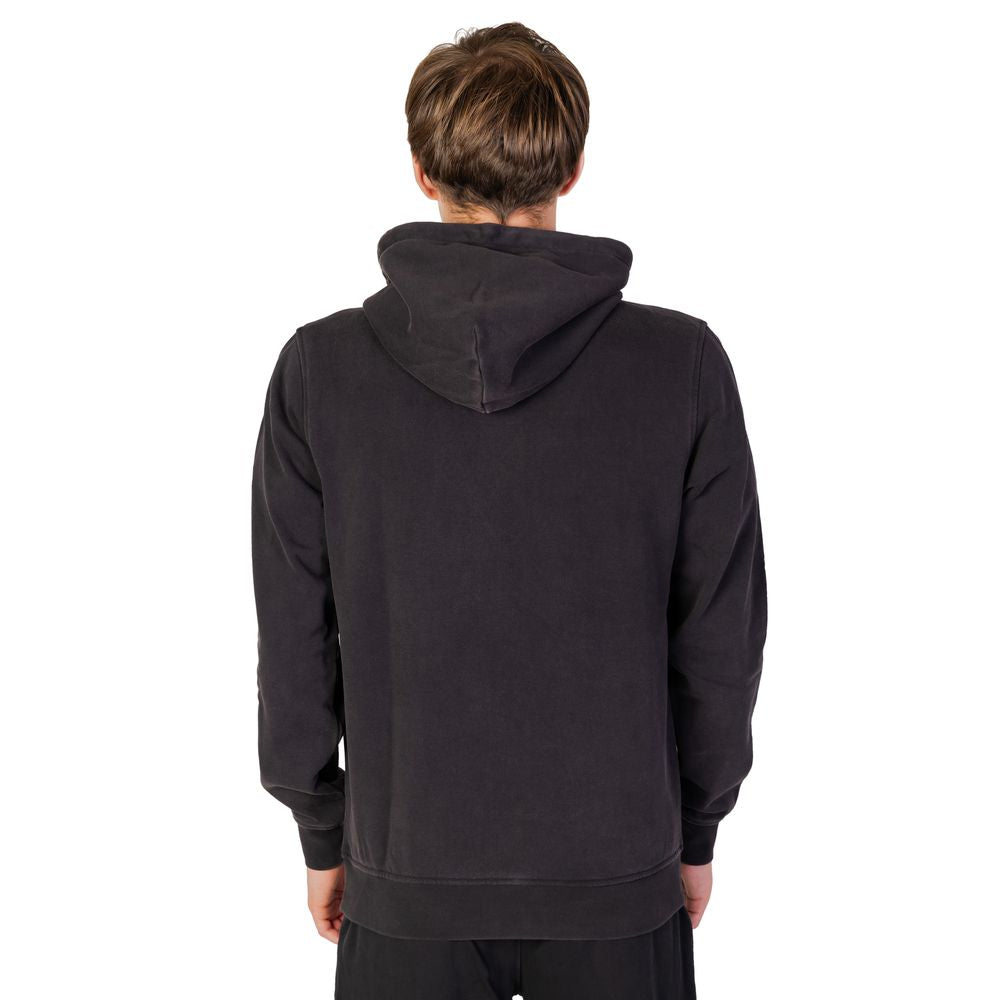 Black Cotton Hoody