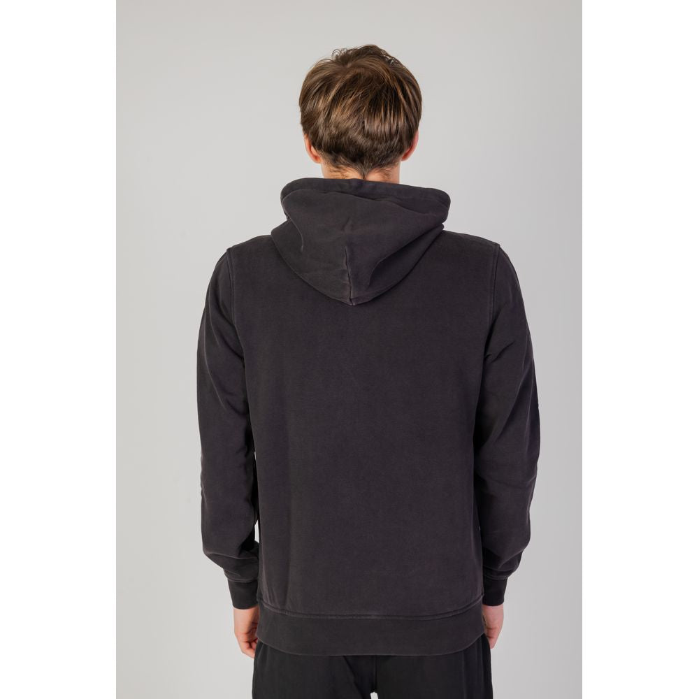 Black Cotton Hoody