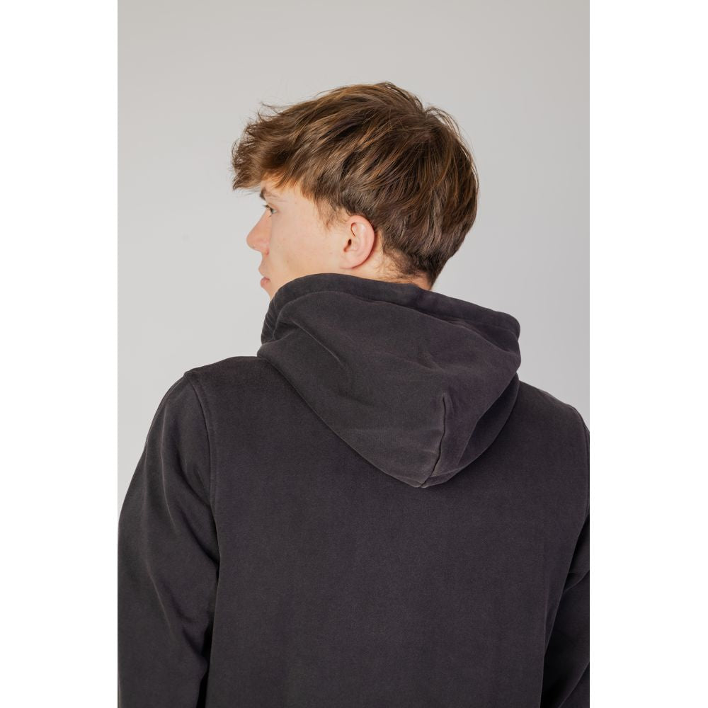 Black Cotton Hoody