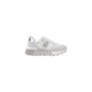 Silver Leather Sneaker