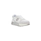 Silver Leather Sneaker