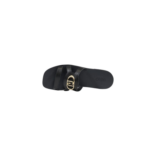 Black Leather Sandal
