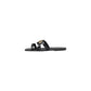 Black Leather Sandal