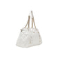 Cream Polyethylene Handbag