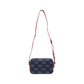 Blue Polyester Handbag