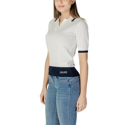 White Viscose Tops & T-Shirt