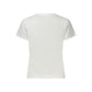 White Cotton Women T-Shirt