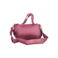 Pink Polyethylene Women Handbag