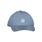 Blue Polyamide Men Cap