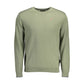Green Wool Men Sweater