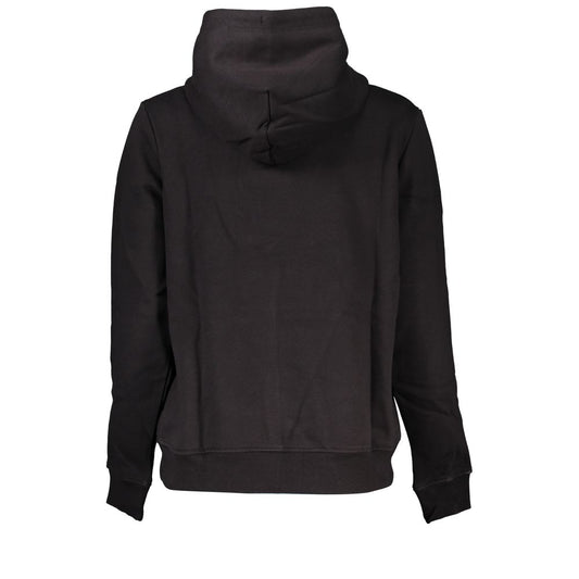 Black Cotton Women Sweater