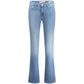 Light Blue Cotton Jeans & Pant