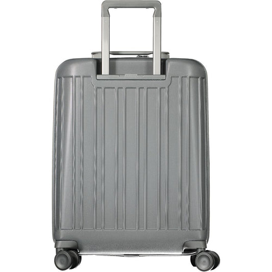 Gray Polycarbonate Men Luggage