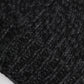 Gray Cashmere Knitted Winter Beanie Hat
