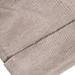 Beige Cashmere Knitted Winter Beanie Hat