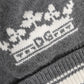 Gray Cashmere Knitted Winter Beanie Hat