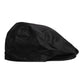 Black Cotton Newsboy Capello Cabbie Hat