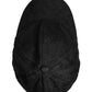 Black Floral Jacquard 6 Panels Baseball Cap