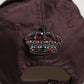 Brown Cotton DG Crown 6 Panels Baseball Cap