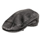 Gray Cotton Newsboy Capello Cabbie Hat