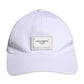 White DG Logo Plaque 6 Panels Baseball Cap