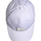 White DG Logo Plaque 6 Panels Baseball Cap