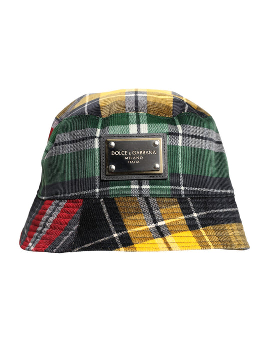 Multicolor Polyester Wide Brim Bucket Hat