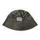 Brown DG Plaque Wide Brim Bucket Hat