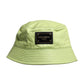 Green DG Plaque Wide Brim Bucket Hat