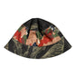 Multicolor DG Plaque Wide Brim Bucket Hat