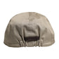 Beige Cotton Newsboy Capello Cabbie Hat