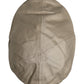 Beige Cotton Newsboy Capello Cabbie Hat