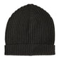 Dark Gray Cashmere Knit Winter Beanie Hat