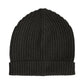 Dark Gray Cashmere Knit Winter Beanie Hat
