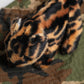 Multicolor Leopard Embellish Wide Brim Bucket Hat