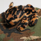Multicolor Leopard Embellish Wide Brim Bucket Hat