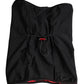 Black Nylon Knitted Neck Warmer Balaclava Scarf
