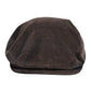 Brown Cotton Newsboy Capello Cabbie Hat