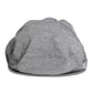 Gray Cotton Newsboy Capello Cabbie Hat